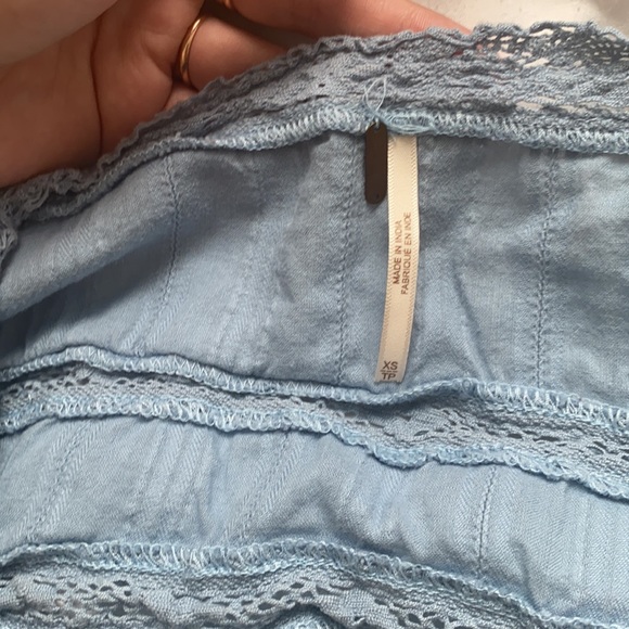 Free People Peasant Top / Blouse - Picture 4 of 5